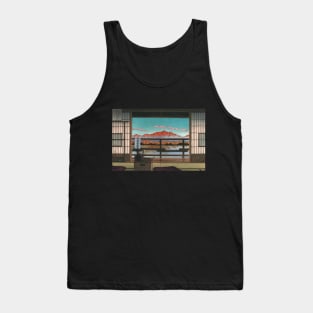 Morning at the Arayu Hot Spring Resort by Kawase Hasui Tank Top